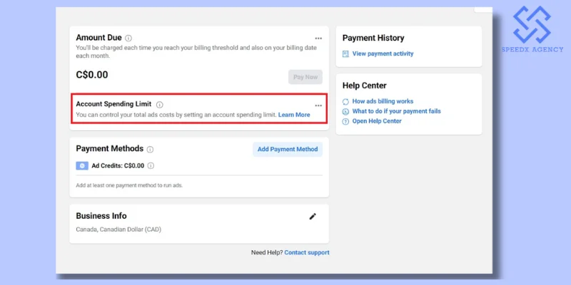 payment method suspended Facebook ads 4