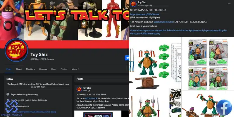 toy shiz affiliate facebook page